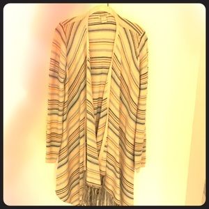 Lucky Brand Tasseled Sweater